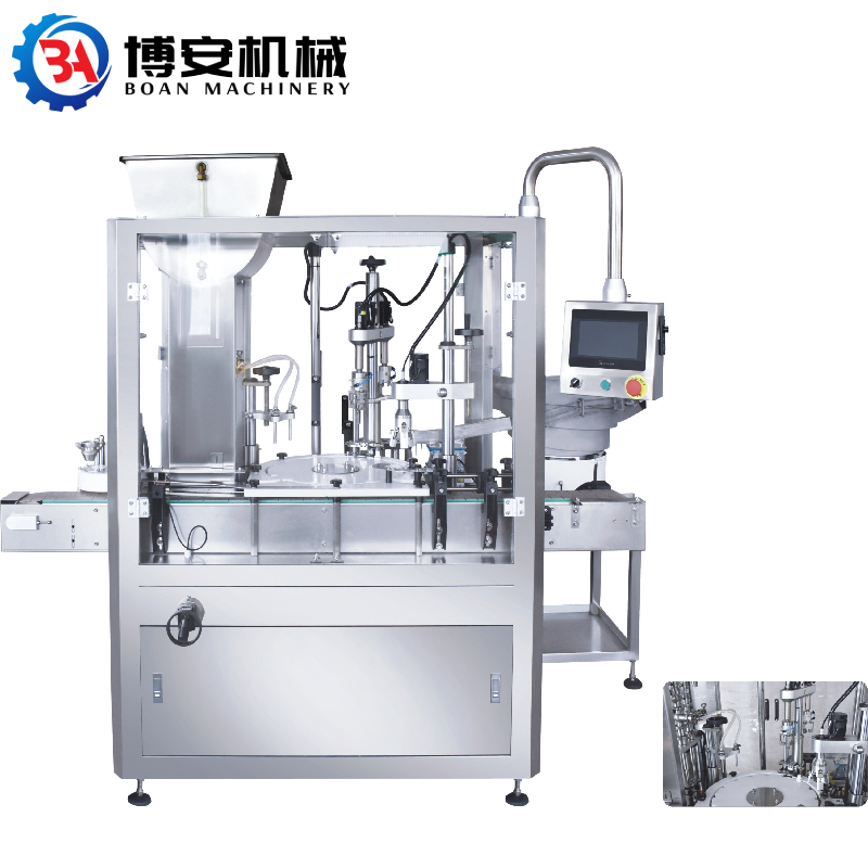 High-speed 4-head liquid filler